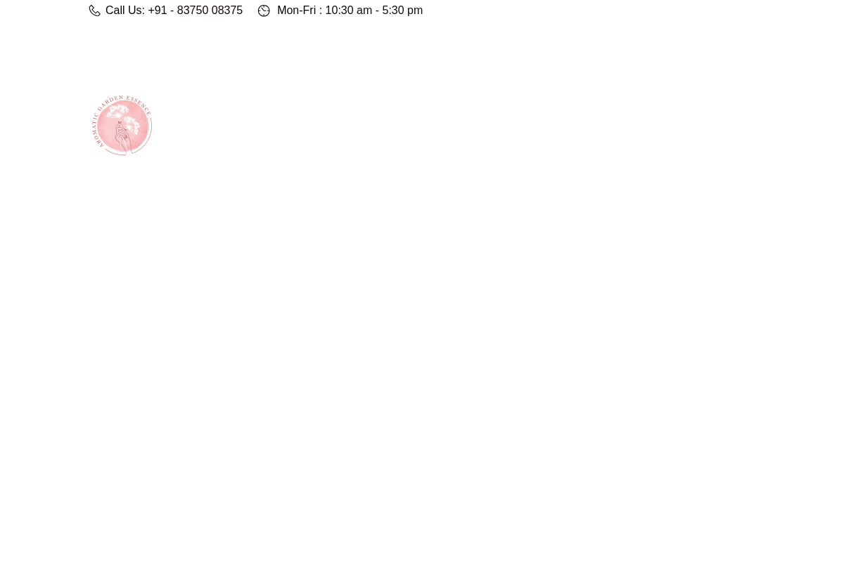 aromaticgardenessence.com homepage screenshot