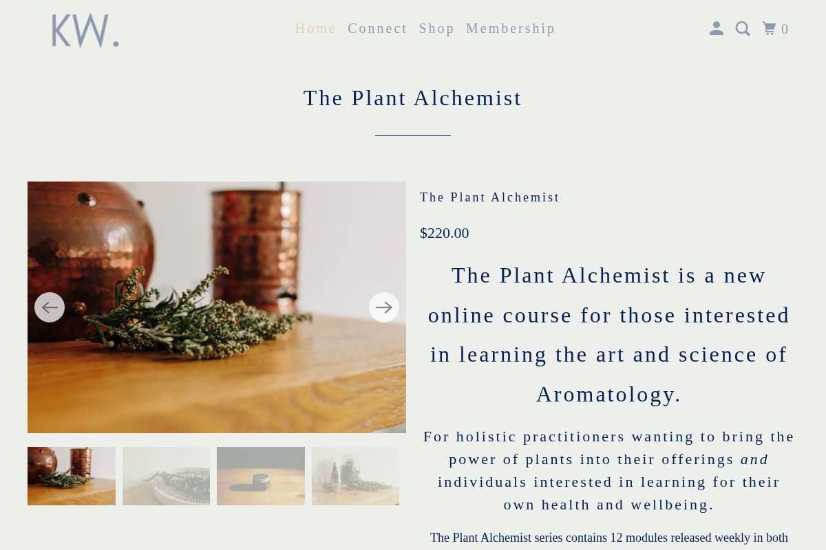 aromatology.co.nz homepage screenshot
