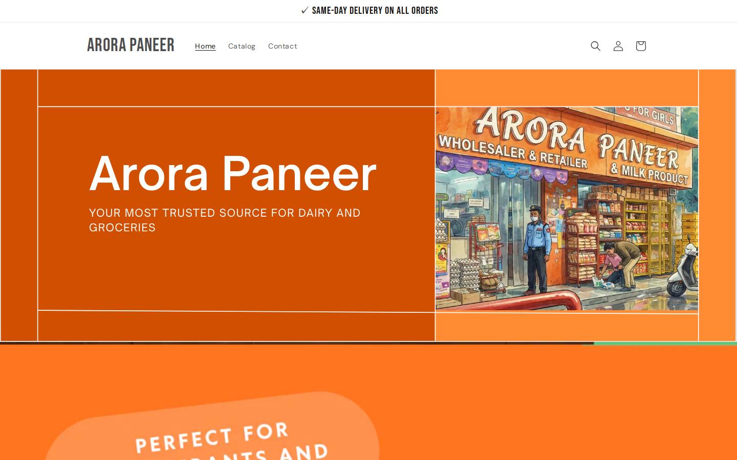 arorapaneer.com homepage screenshot