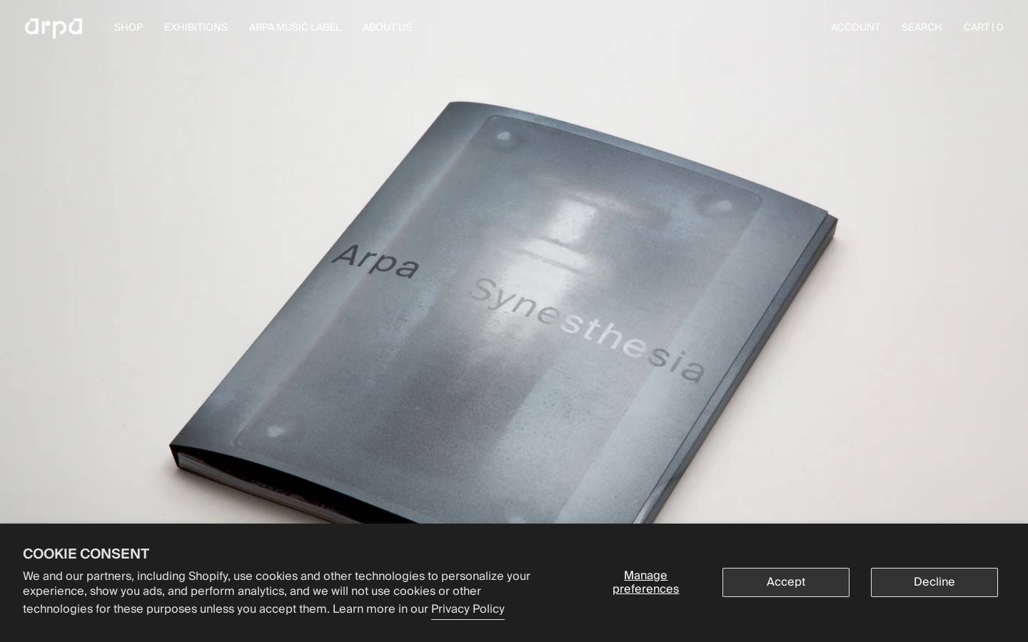 arpastudios.com homepage screenshot