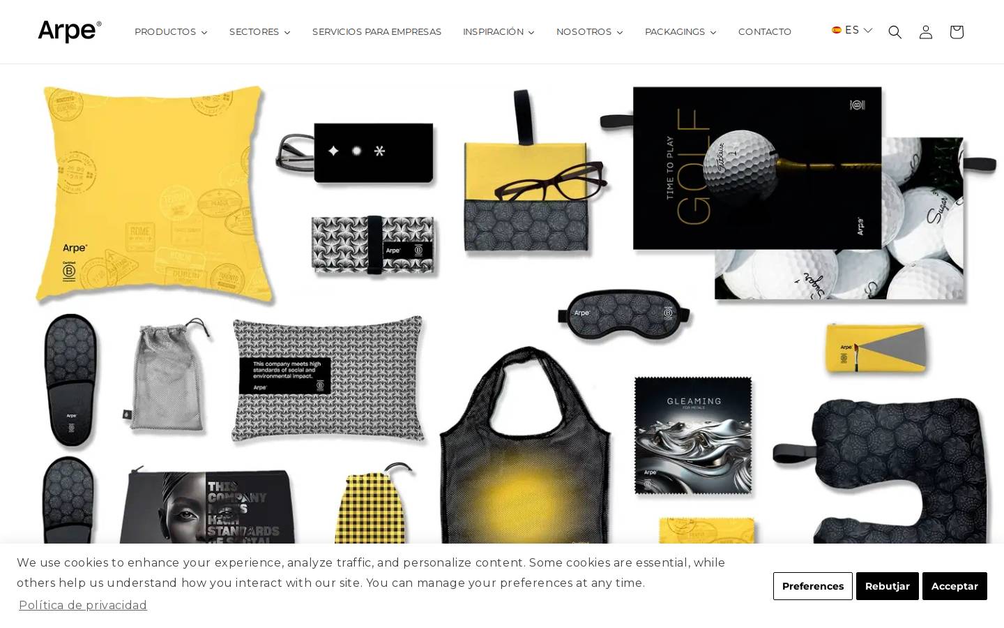 arpe.es homepage screenshot