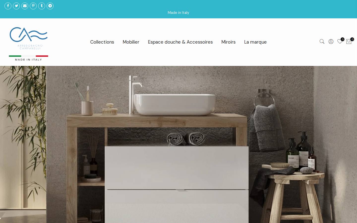 arredobagno-campanelli.com homepage screenshot