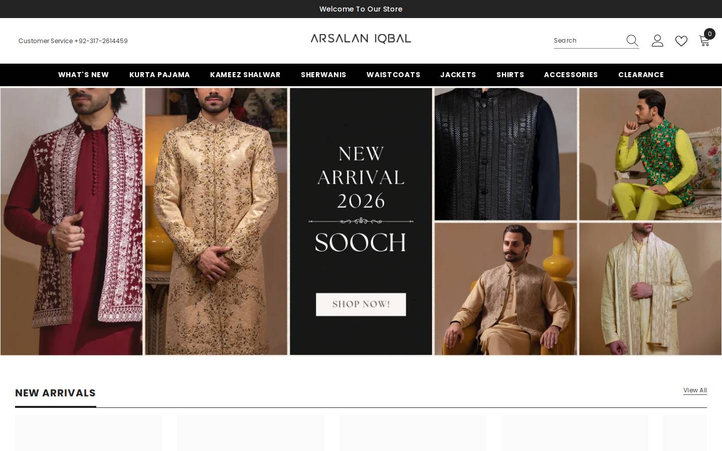 arsalaniqbal.com homepage screenshot