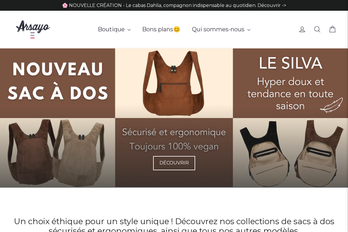 arsayo.com homepage screenshot