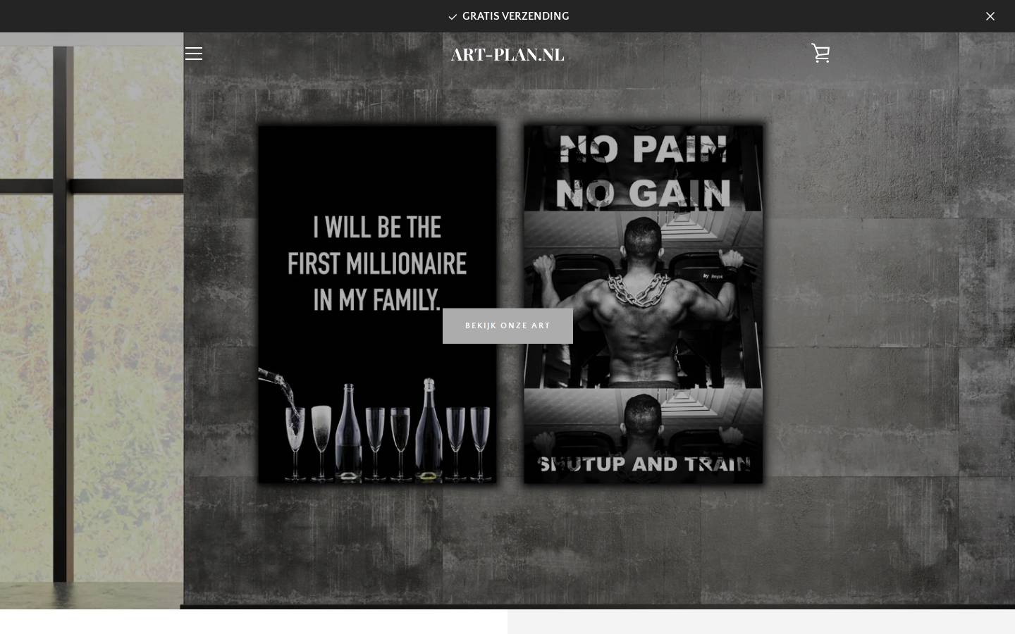 art-plan.nl homepage screenshot