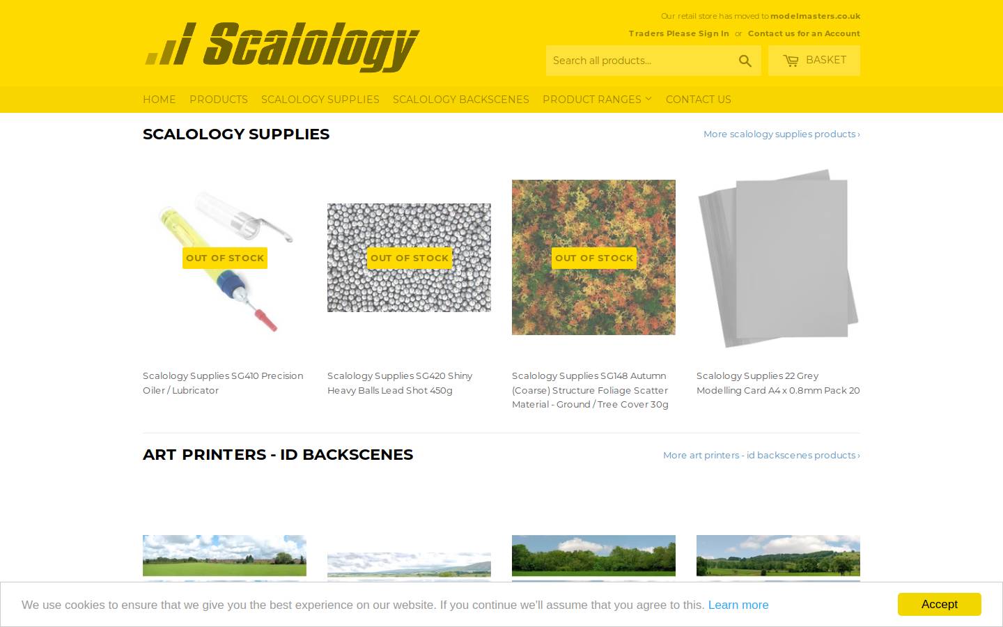 art-printers.com homepage screenshot