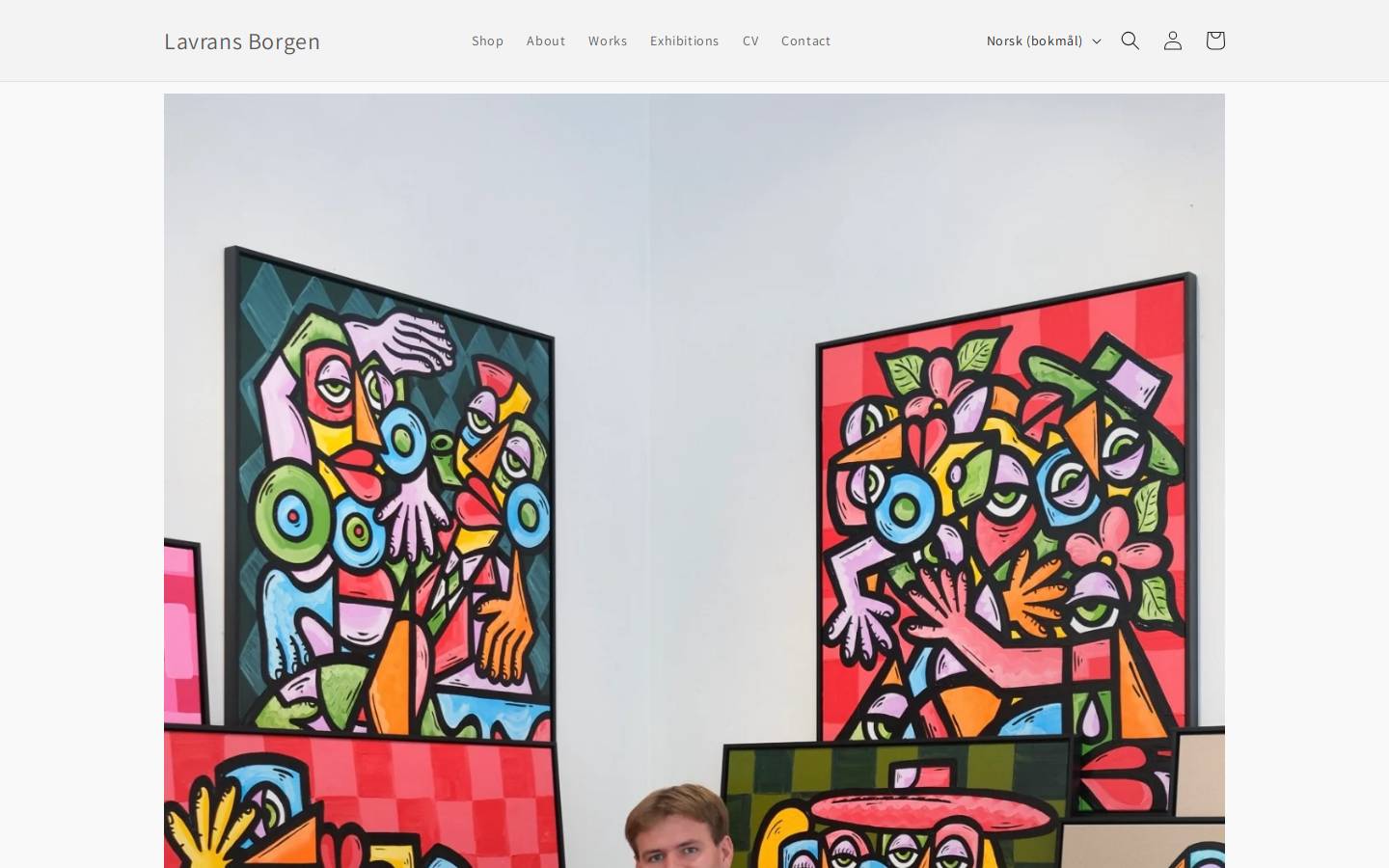 artbylavrans.com homepage screenshot