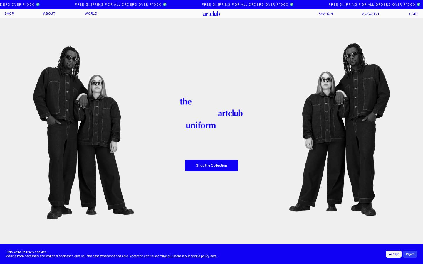 artclubandfriends.com homepage screenshot