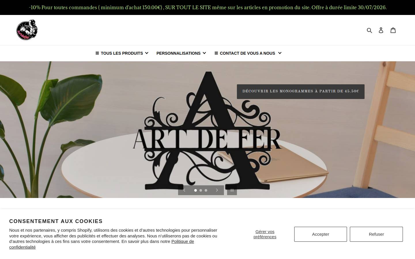 Artdefer039 homepage screenshot