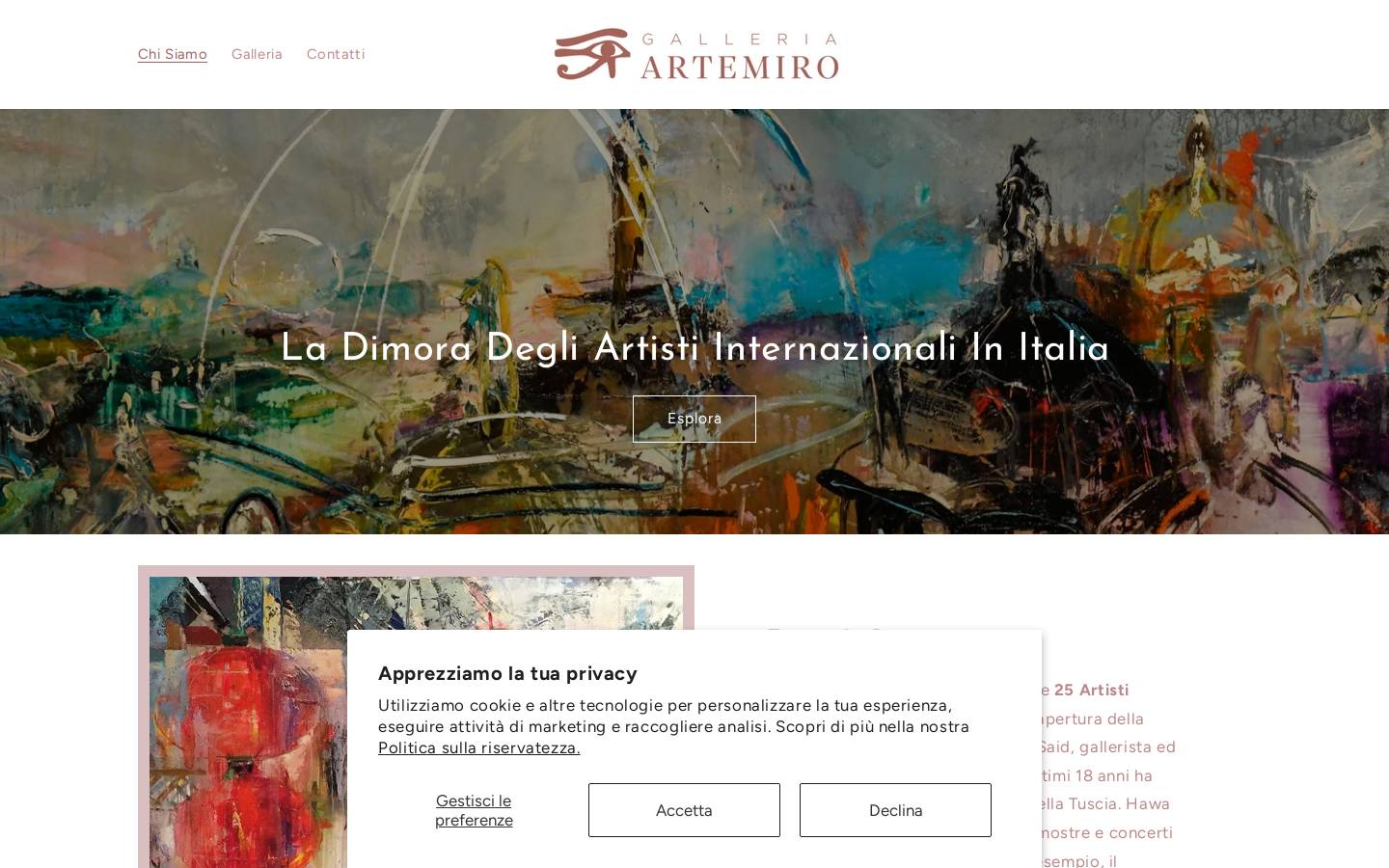 artemiro.org homepage screenshot