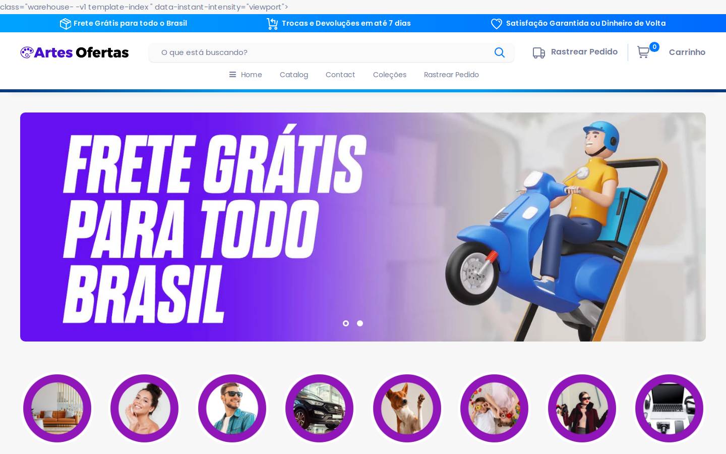 artesoferta.com homepage screenshot