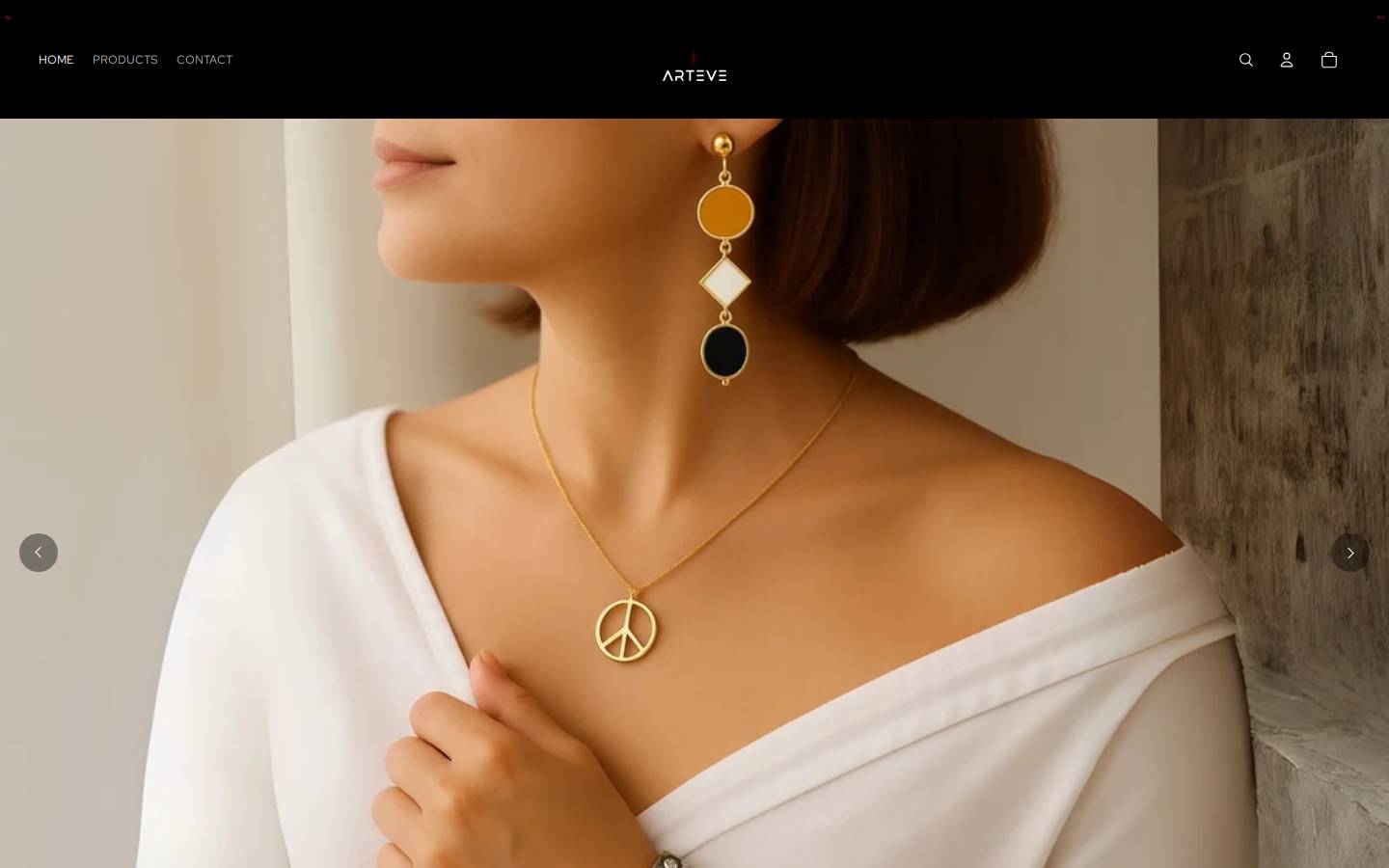 arteve.shop homepage screenshot