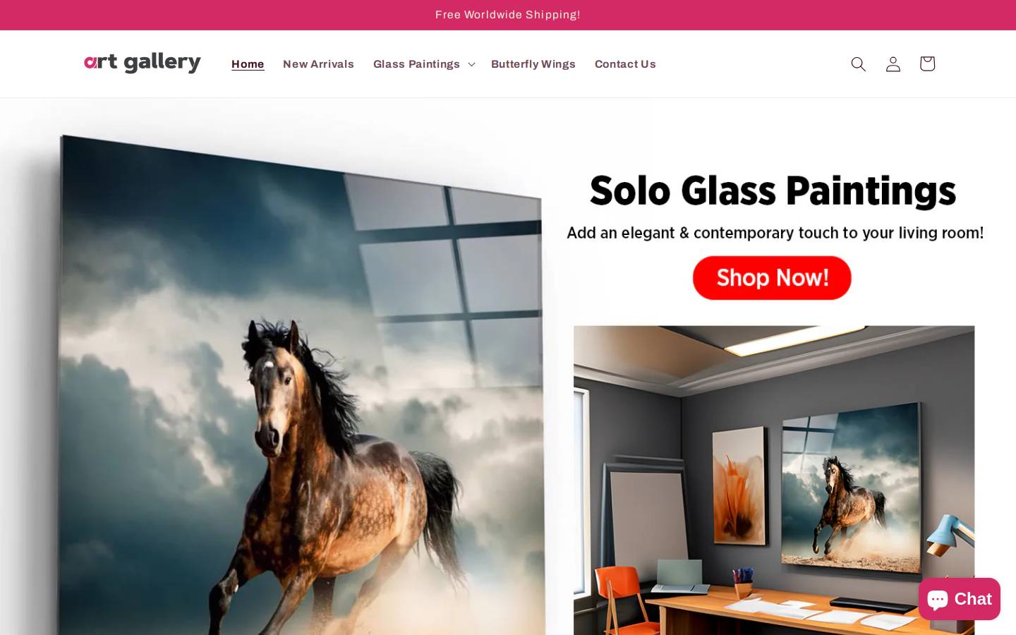 artgalleryeu.com homepage screenshot