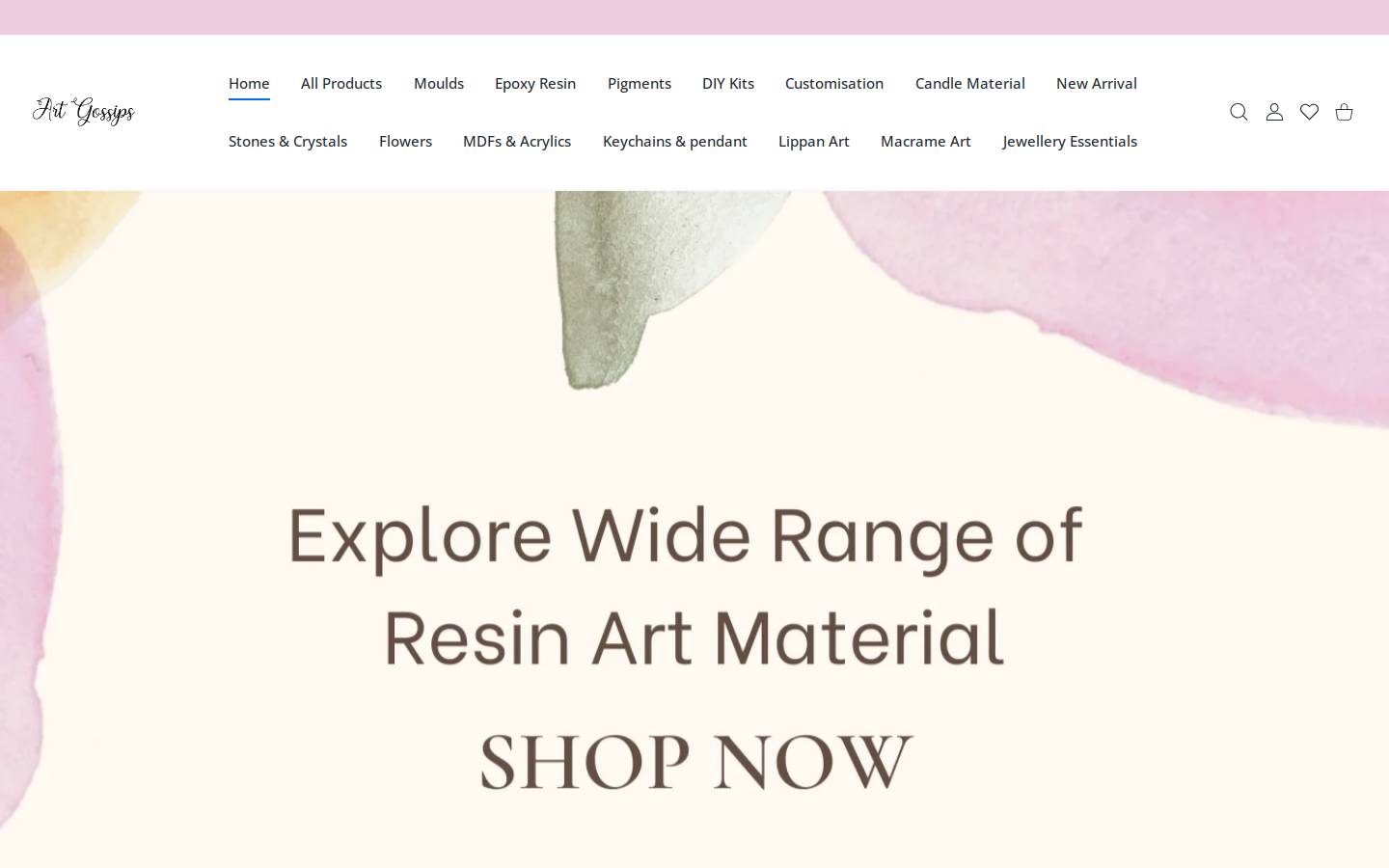 artgossips.com homepage screenshot
