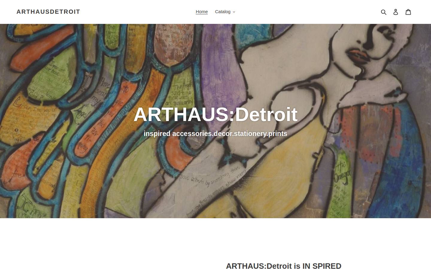 arthausdetroit.com homepage screenshot