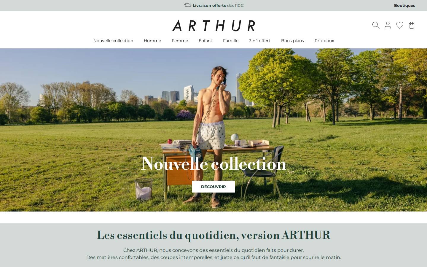 Arthur Librairie - Café Littéraire, &agra homepage screenshot