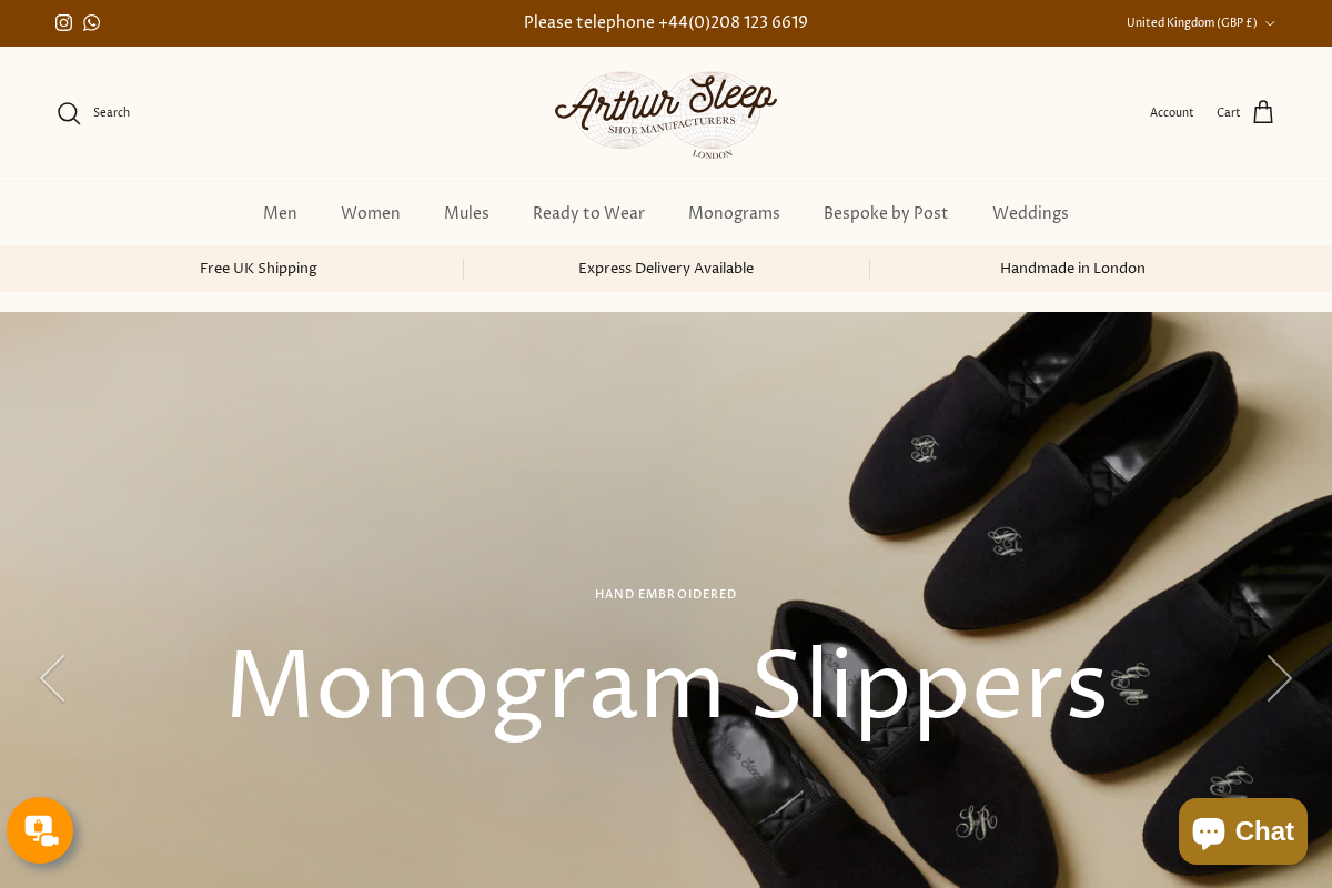 Arthursleep homepage screenshot