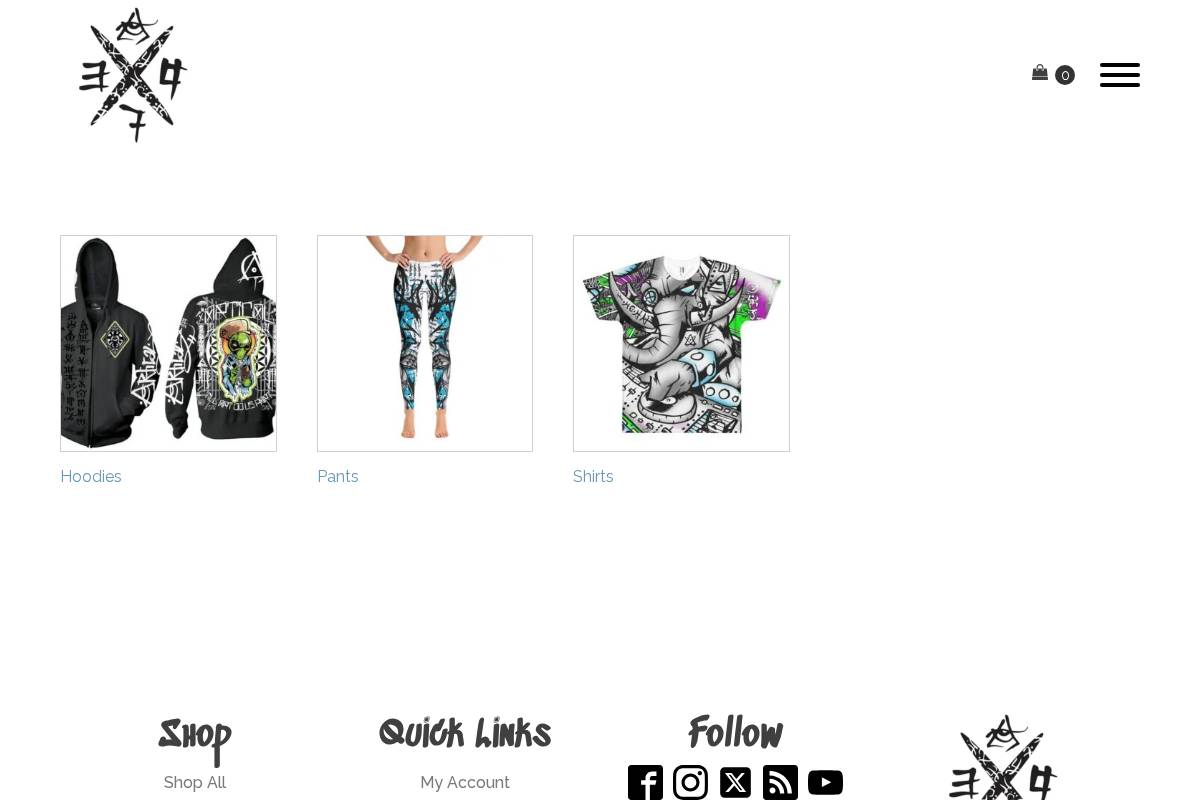 articalclothing.com homepage screenshot