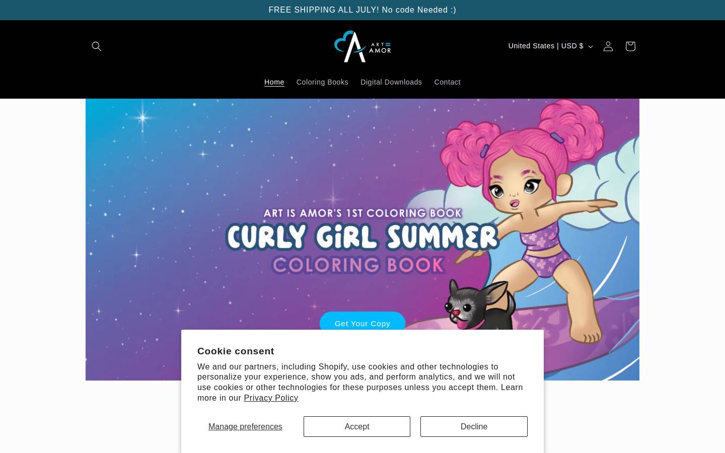 artisamor.com homepage screenshot