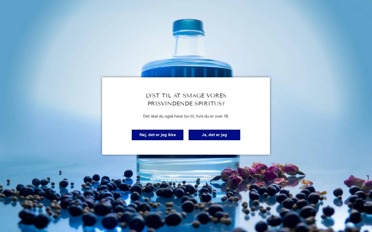 artisanspirits.dk homepage screenshot