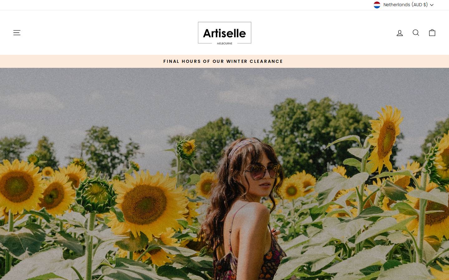 artiselle-melbourne.com homepage screenshot