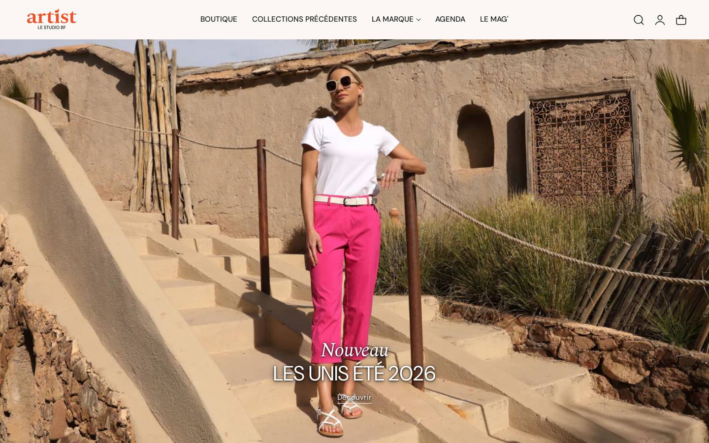 artist-le-studiobf.com homepage screenshot