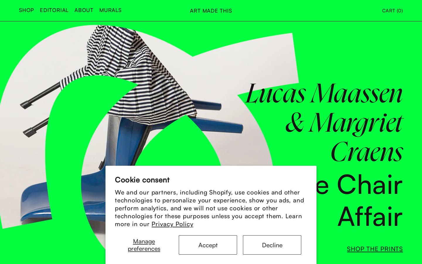 artmadethis.com homepage screenshot