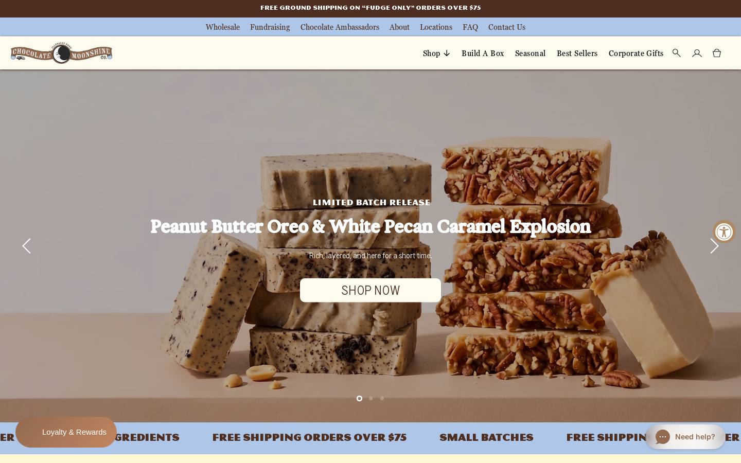 artoffudge.com homepage screenshot