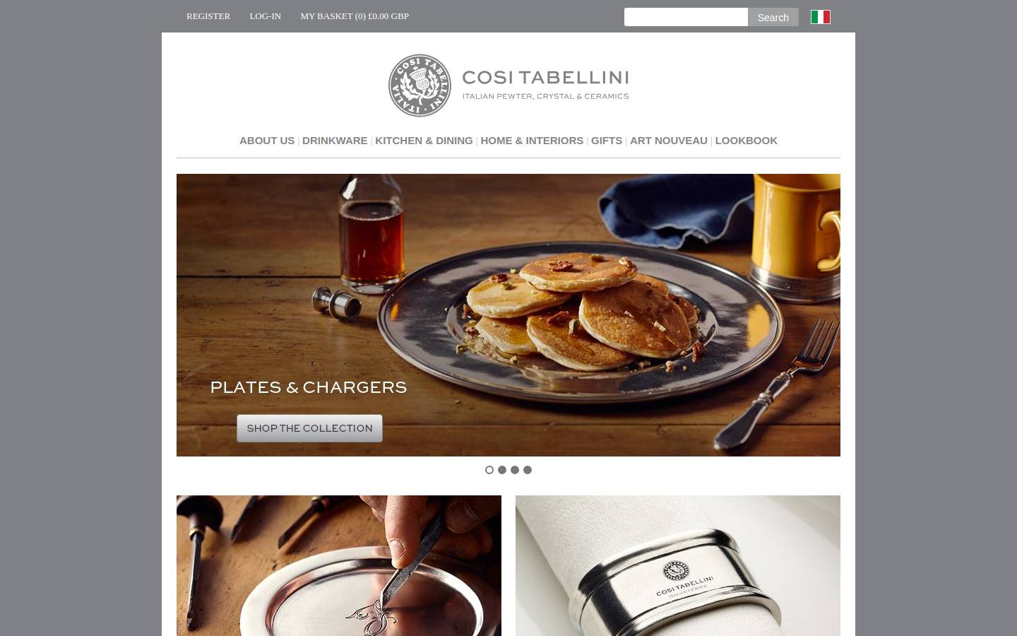 artofpewter.co.uk homepage screenshot