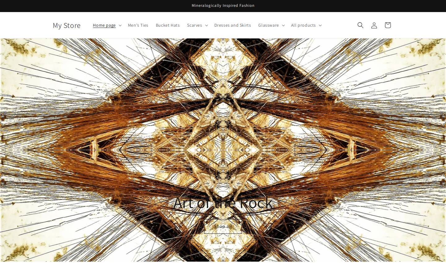 artoftherock.com homepage screenshot