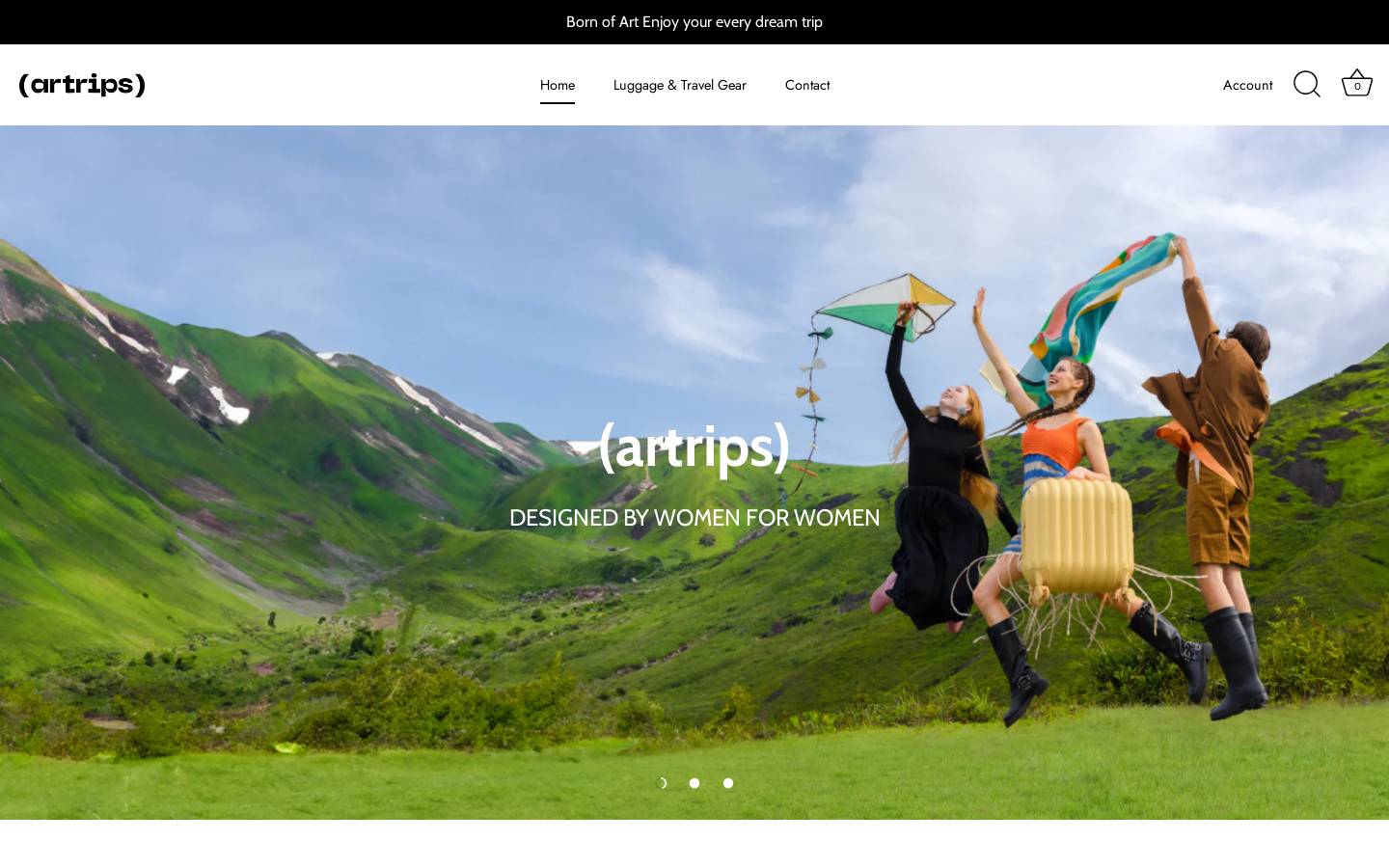 artripsgo.com homepage screenshot