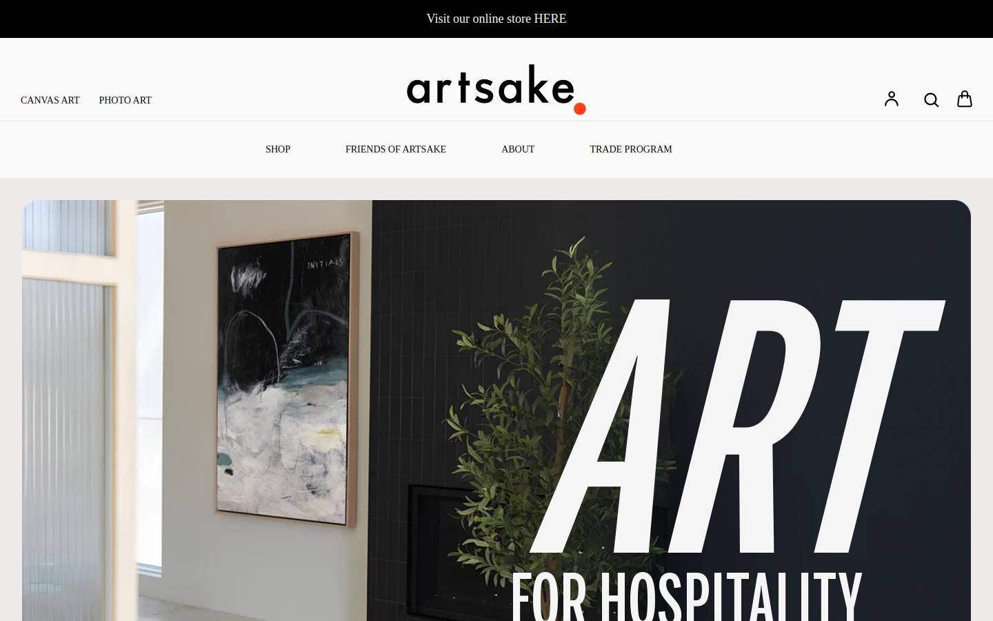 artsake.com homepage screenshot