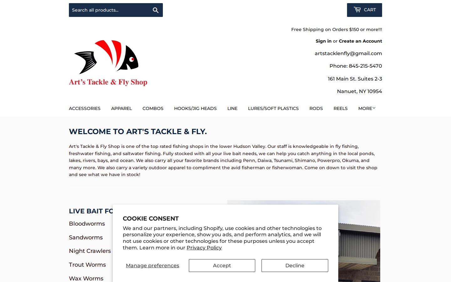 artstacklenfly.com homepage screenshot