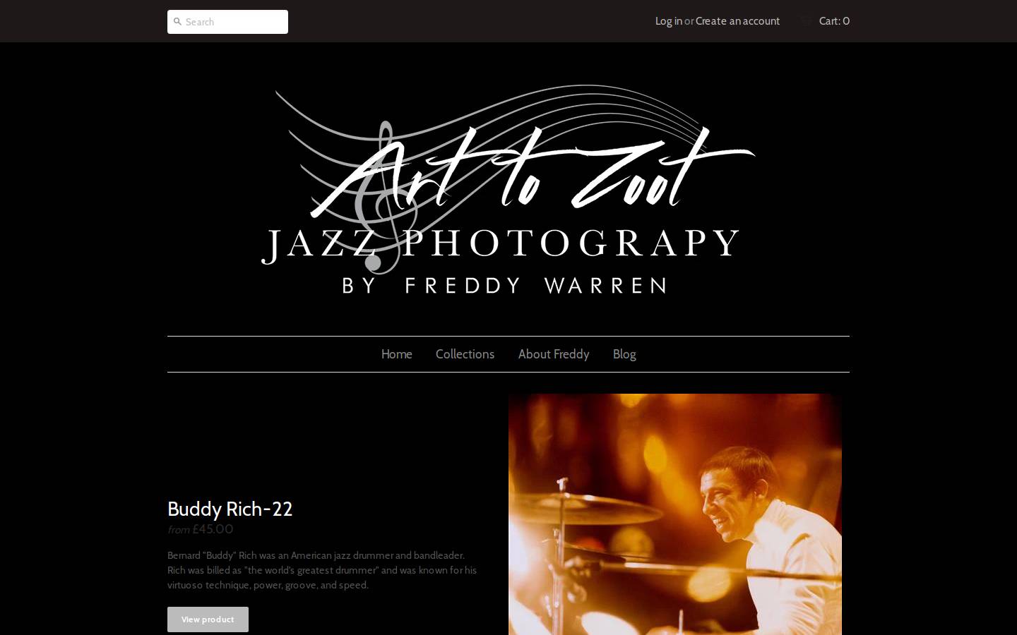 arttozoot.com homepage screenshot