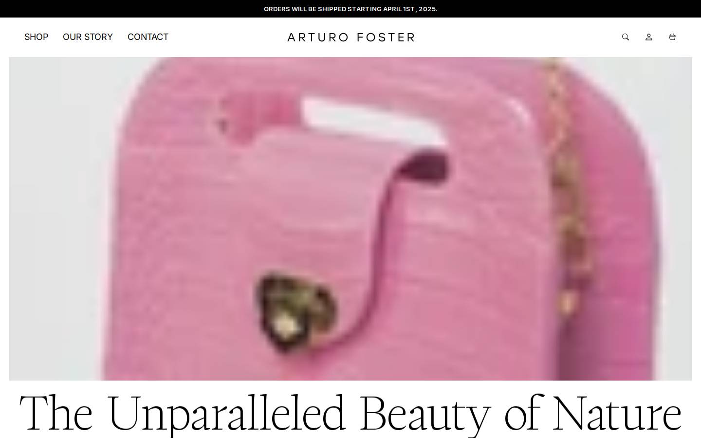 arturofoster.com homepage screenshot