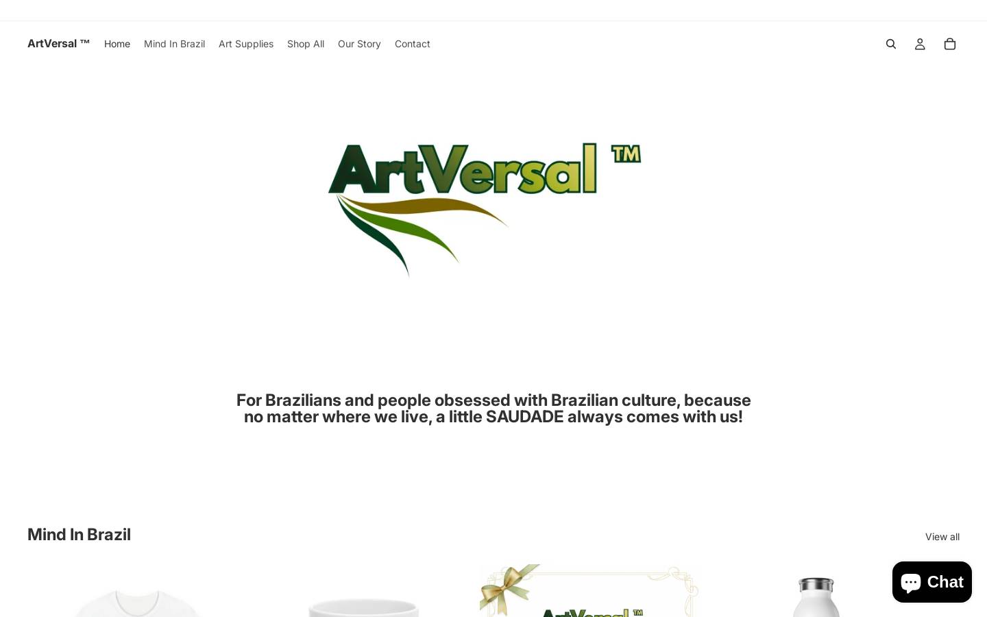 artversal.com homepage screenshot