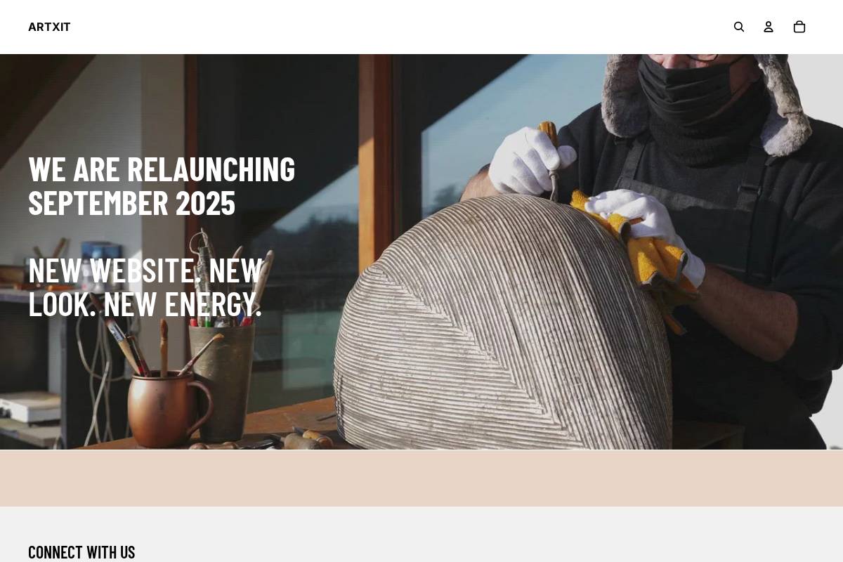 artxit.com homepage screenshot