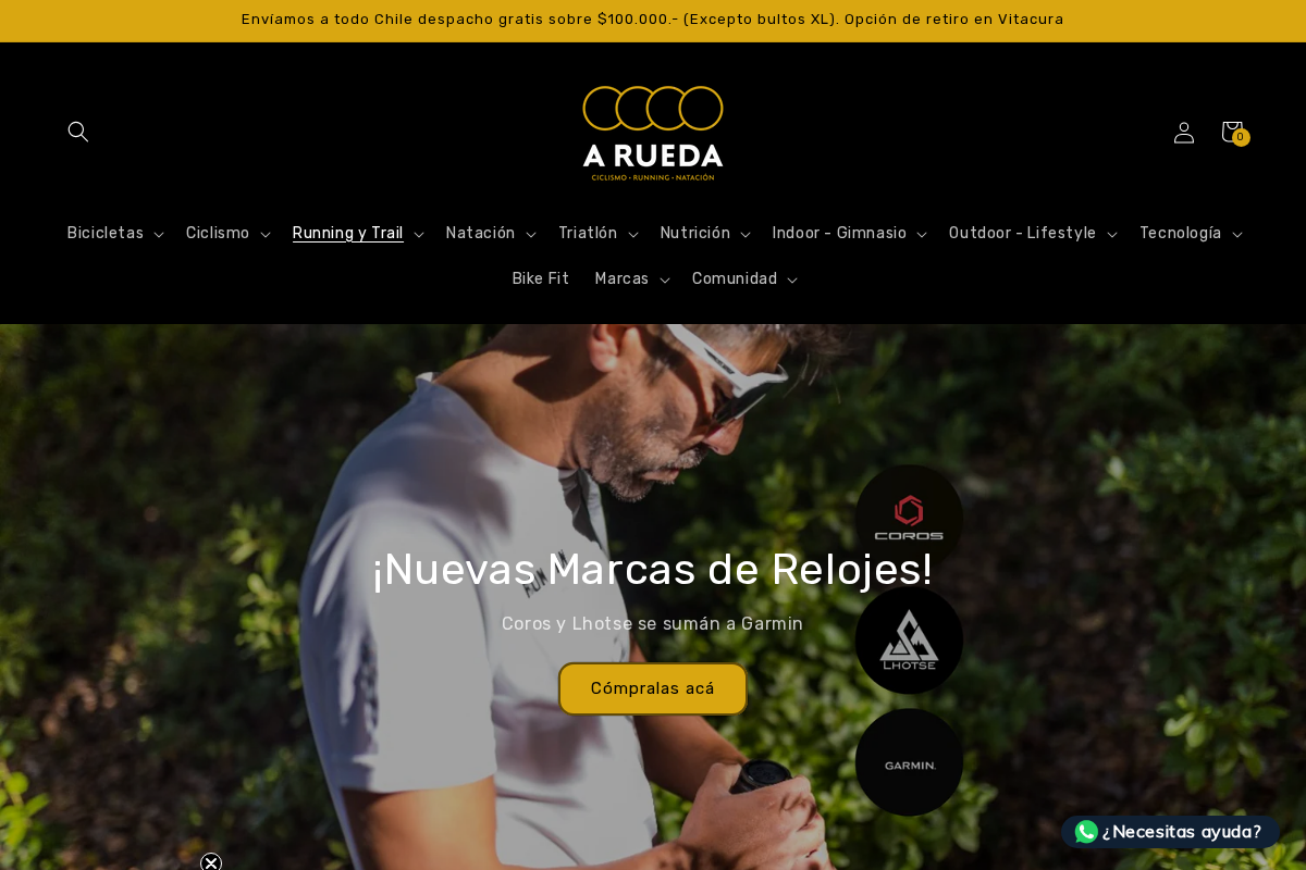 A Rueda homepage screenshot