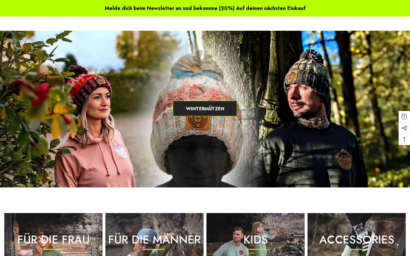 arzgebirglifestyle.de homepage screenshot