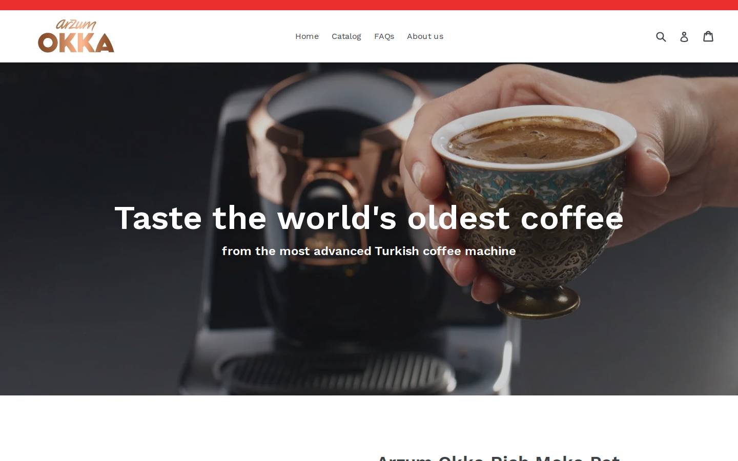 arzumusa.com homepage screenshot