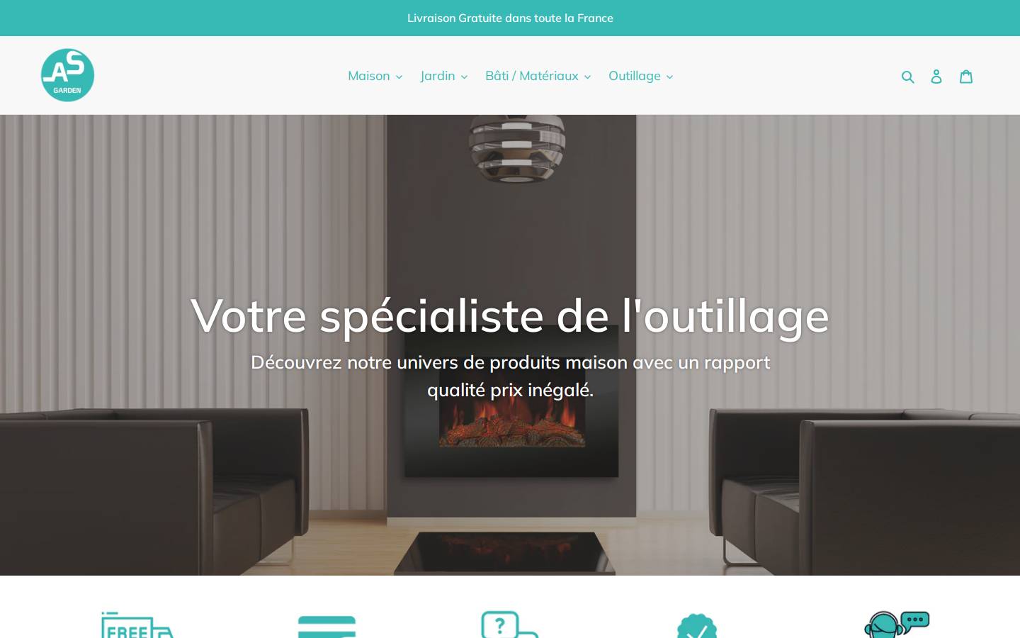 as-garden.com homepage screenshot