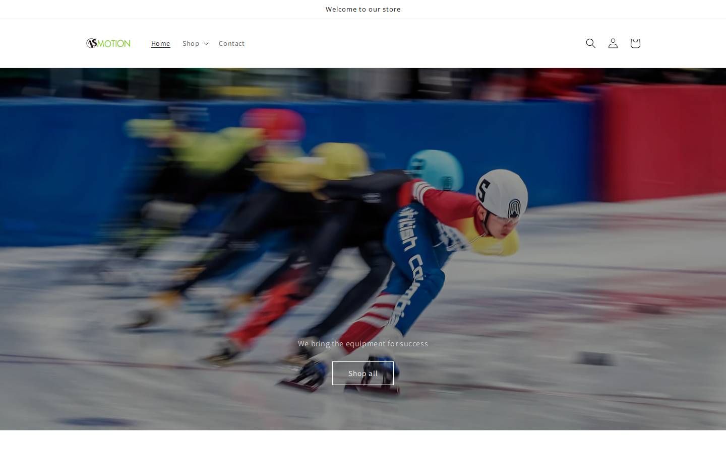 as-motion.com homepage screenshot