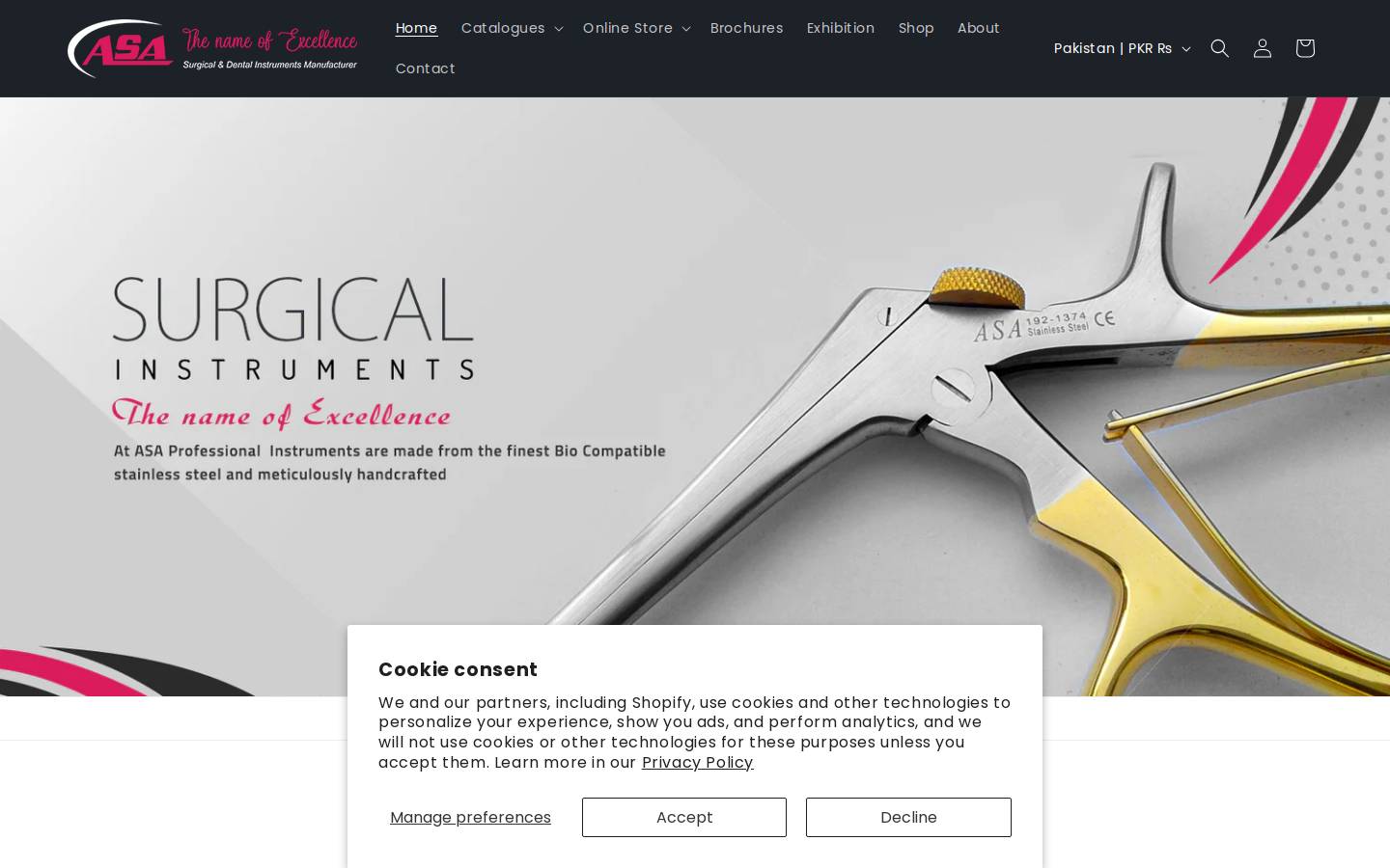asa-intl.net homepage screenshot
