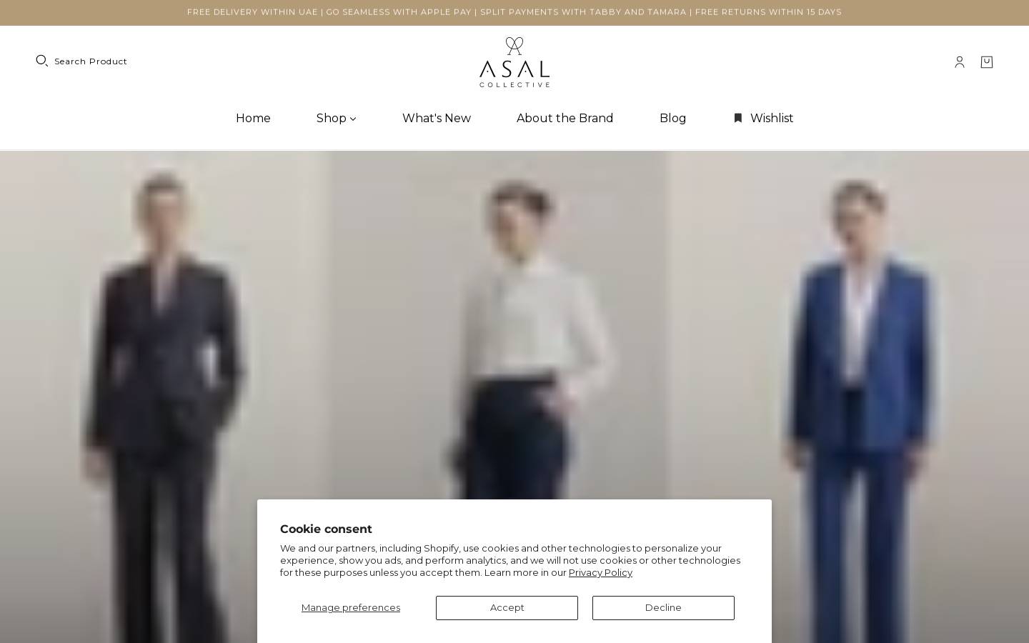 asalcollective.com homepage screenshot