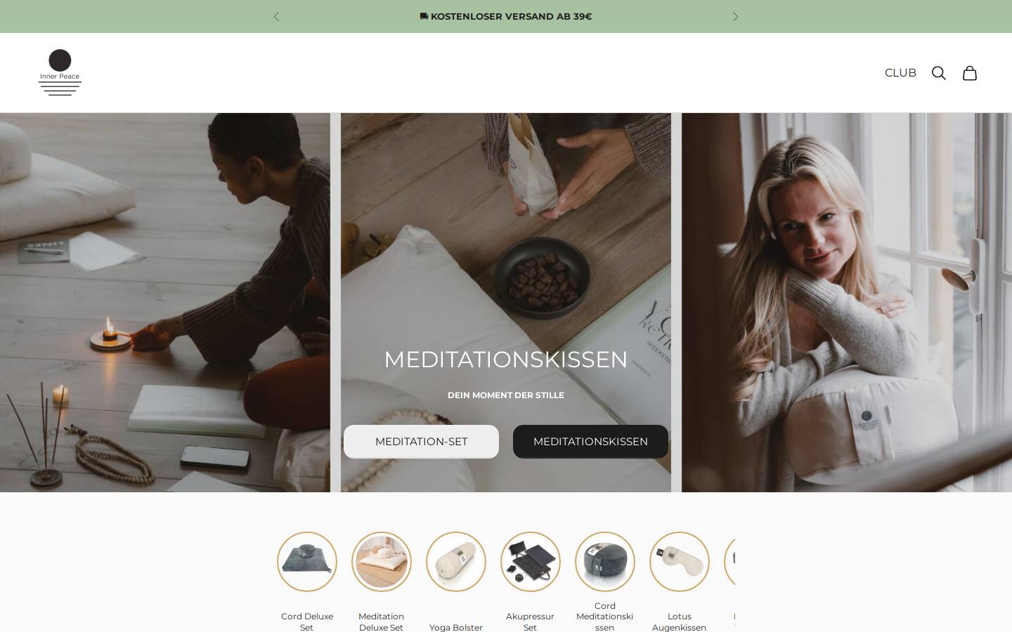 asanastore.de homepage screenshot