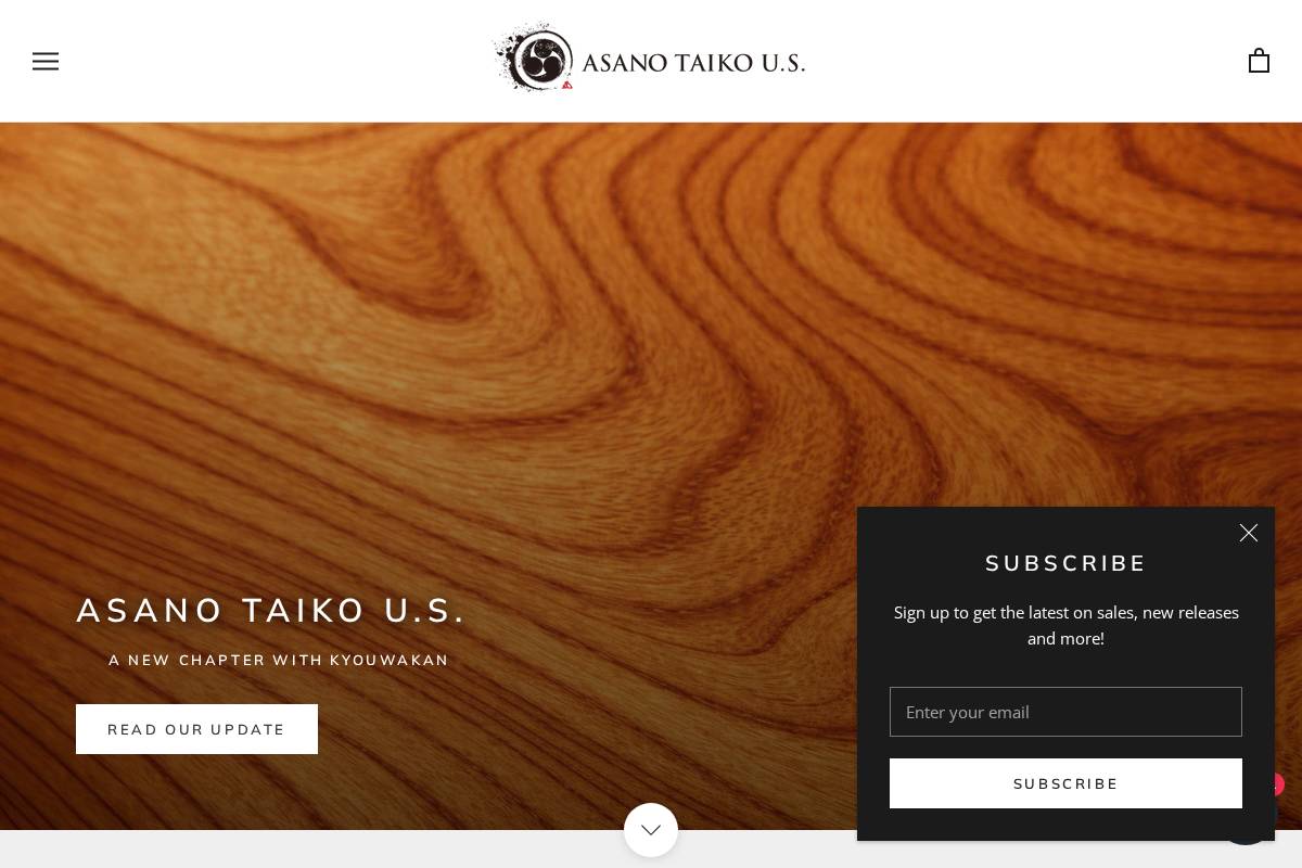 asano.us homepage screenshot