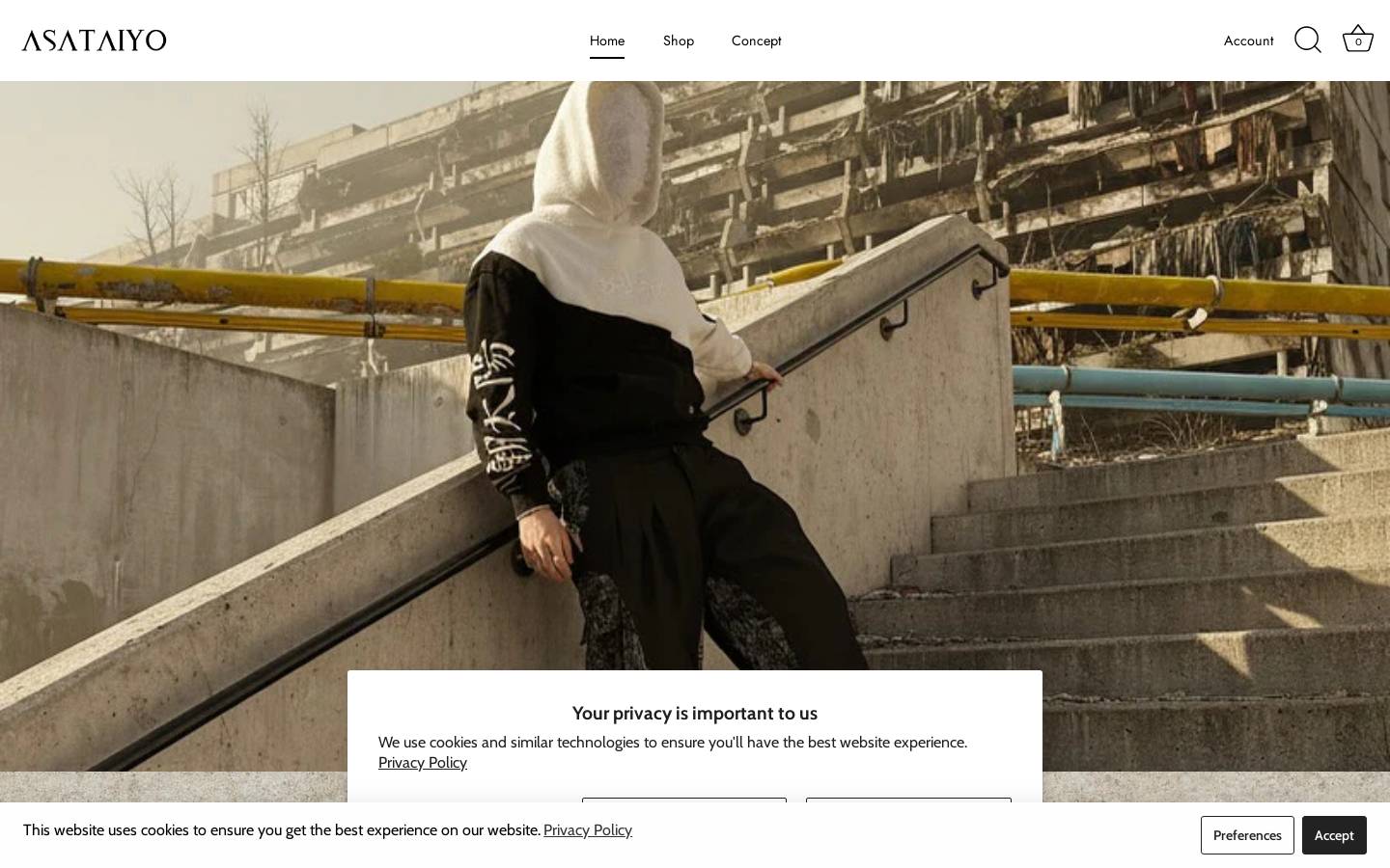asataiyo.com homepage screenshot