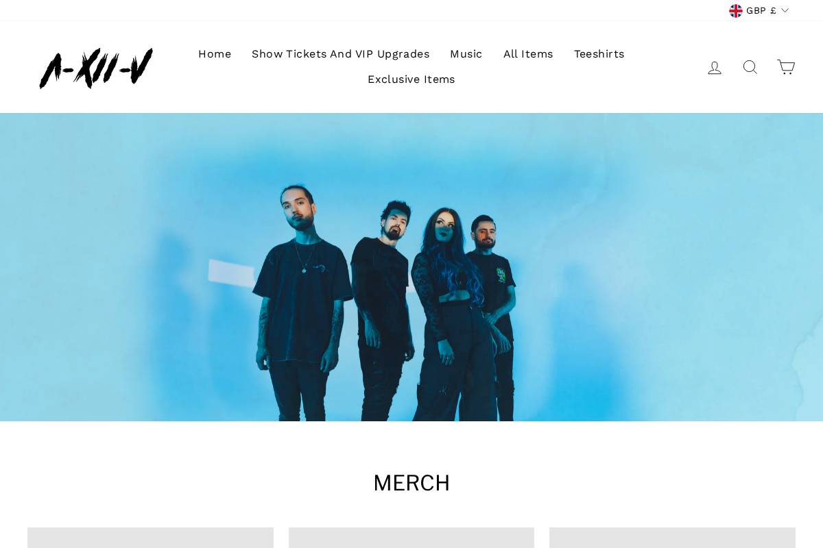 As December Falls homepage screenshot