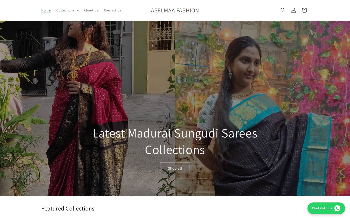 aselmaafashion.com homepage screenshot