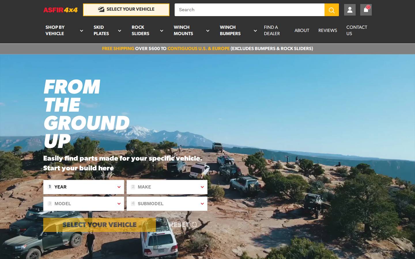 asfir.com homepage screenshot